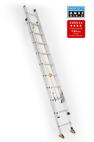  Escaleras plegables de aleación de aluminio extensible